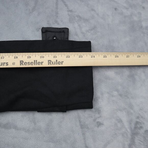 Ambiance Apparel Jacket Womens L Black Long Sleeve Button Down Collared Pockets - Picture 3 of 16